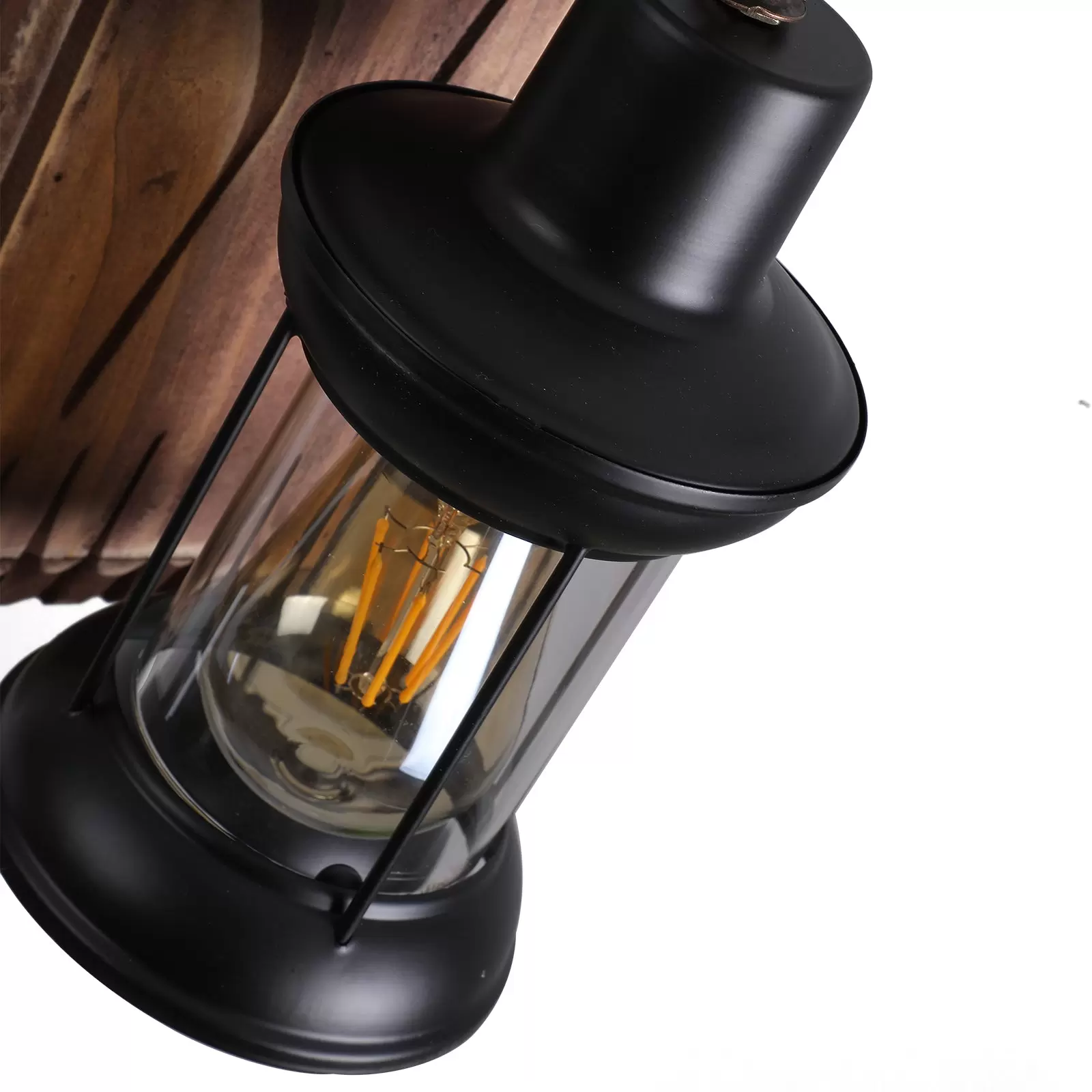 Vintage Pendelleuchte - 2 Köpfe Metall Rad Kronleuchter Retro Pendellampe Höhenverstellbar