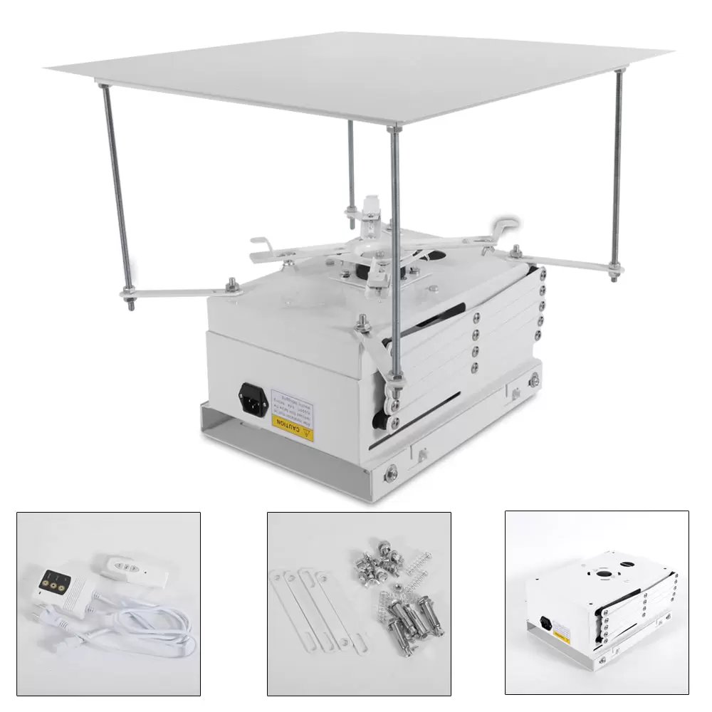 Deckenhalterung Für Beamer Motorisierter Projektorhalterung Halte Lift Belastbarkeit 10 Kg Deckenhalterung Für Beamer Motorisierter Projektorhalterung Halte Lift Belastbarkeit 10 Kg