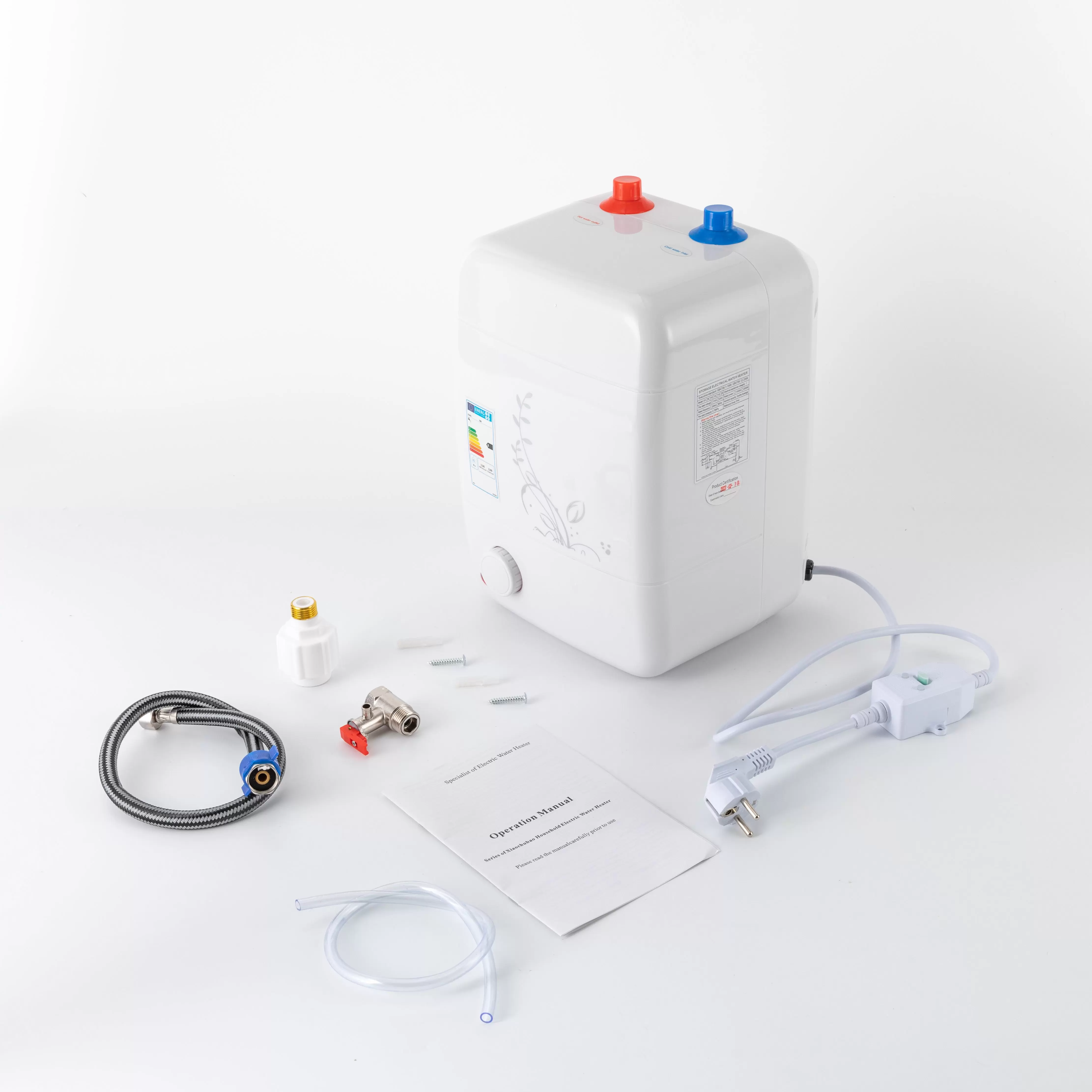 8L 1.5Kw Elektrische Durchlauferhitzer Druckfest Instant Warmwasserbereiter
