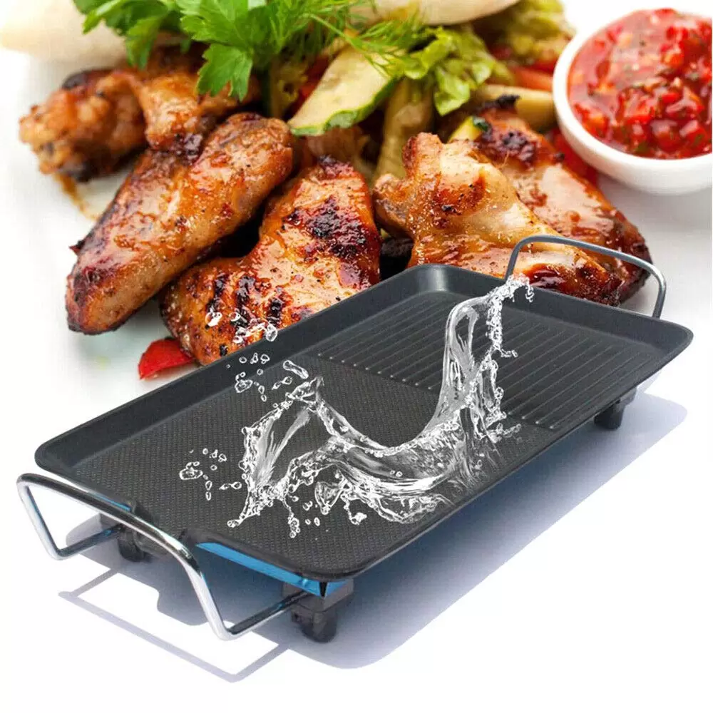 1350W 5 Stufen BBQ Grill Elektrogrill Tischgrill Balkongrill Gartengrill 1350W 5 Stufen BBQ Grill Elektrogrill Tischgrill Balkongrill Gartengrill