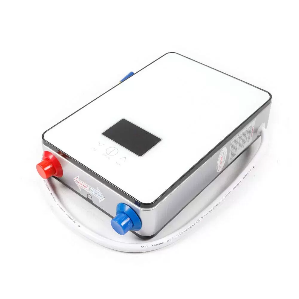 6500W Elektrischer Digitaler Durchlauferhitzer, Durchlauferhitzer für Badewanne, Dusche, Warmwasser