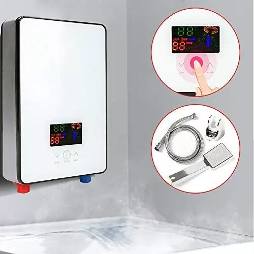 6500W Elektrischer Digitaler Durchlauferhitzer, Durchlauferhitzer für Badewanne, Dusche, Warmwasser 6500W Elektrischer Digitaler Durchlauferhitzer, Durchlauferhitzer für Badewanne, Dusche, Warmwasser