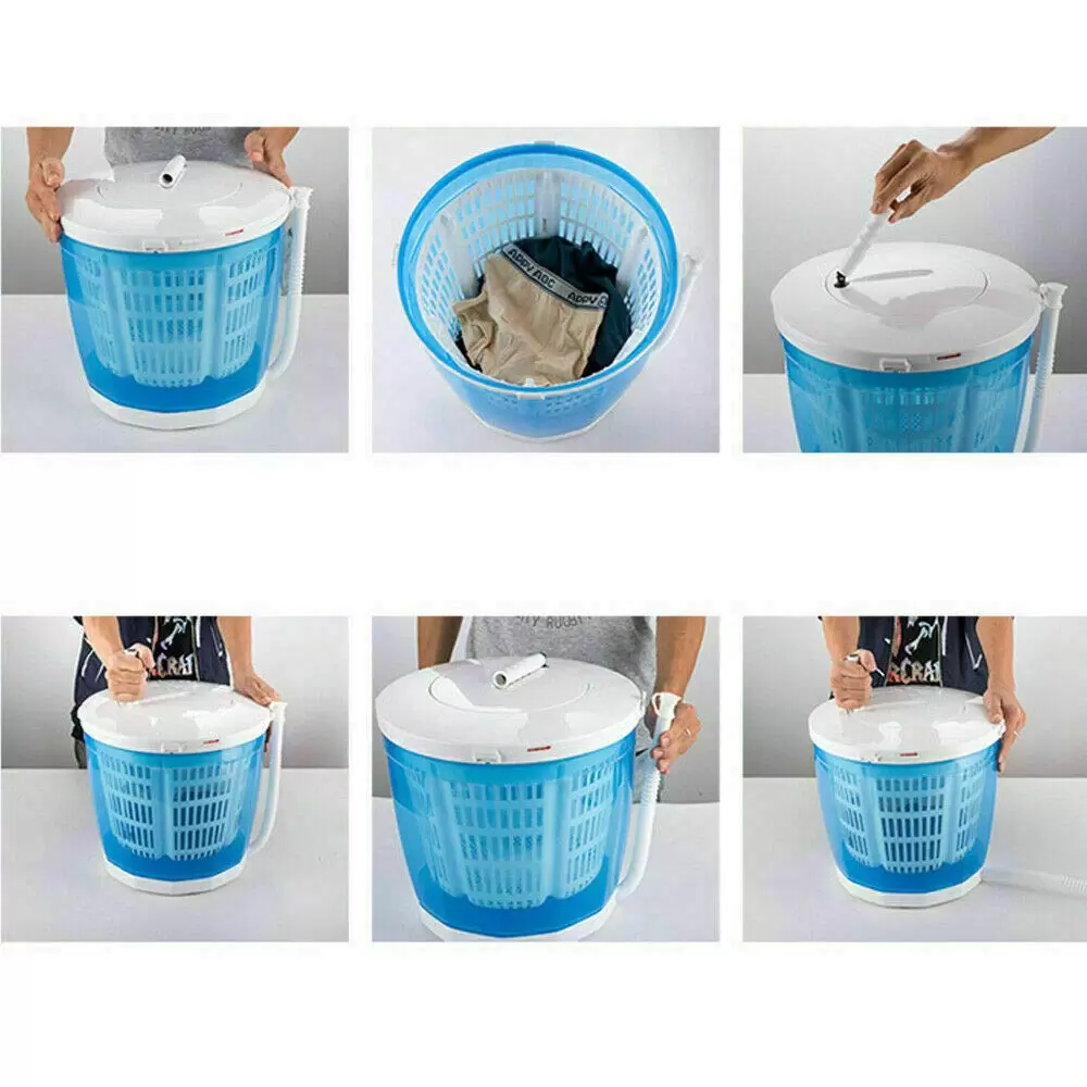 Waschkapazität 2 kg Tragbare 2 in1 Mini Handwaschmaschine Waschkapazität 2 kg Tragbare 2 in1 Mini Handwaschmaschine