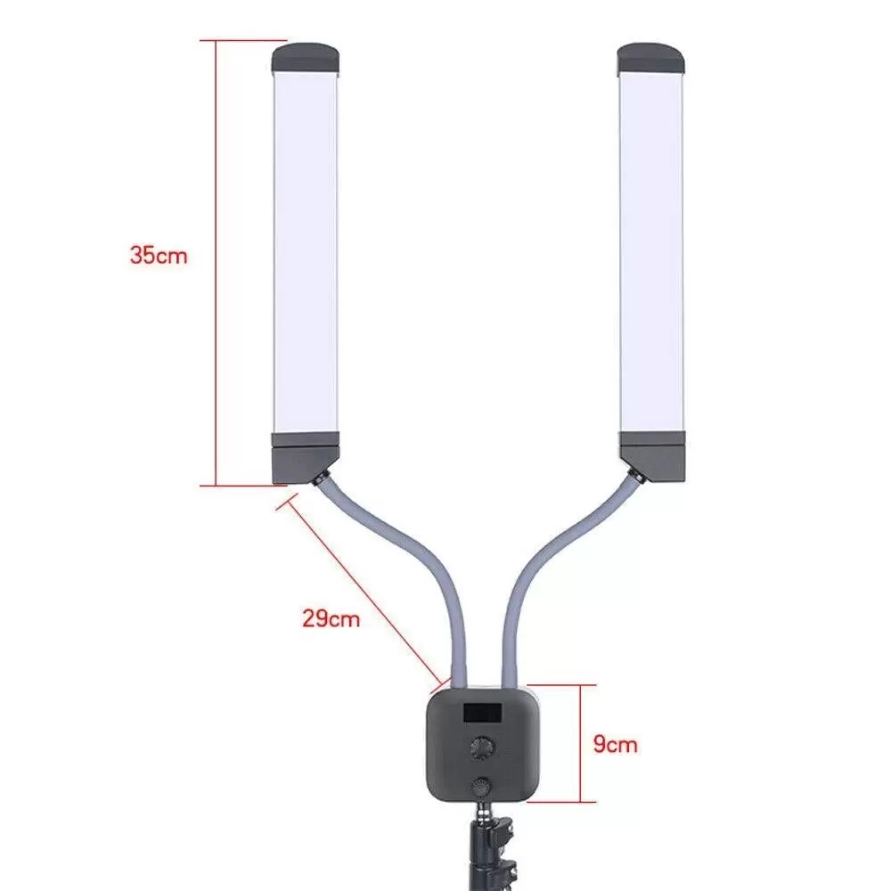 Led Lampe Mit Handyhalter Und Teleskopstativ