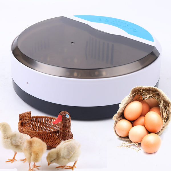 9 Eier Inkubator Vollautomatische Brutmaschine mit LED Brutautomat Brutapparat