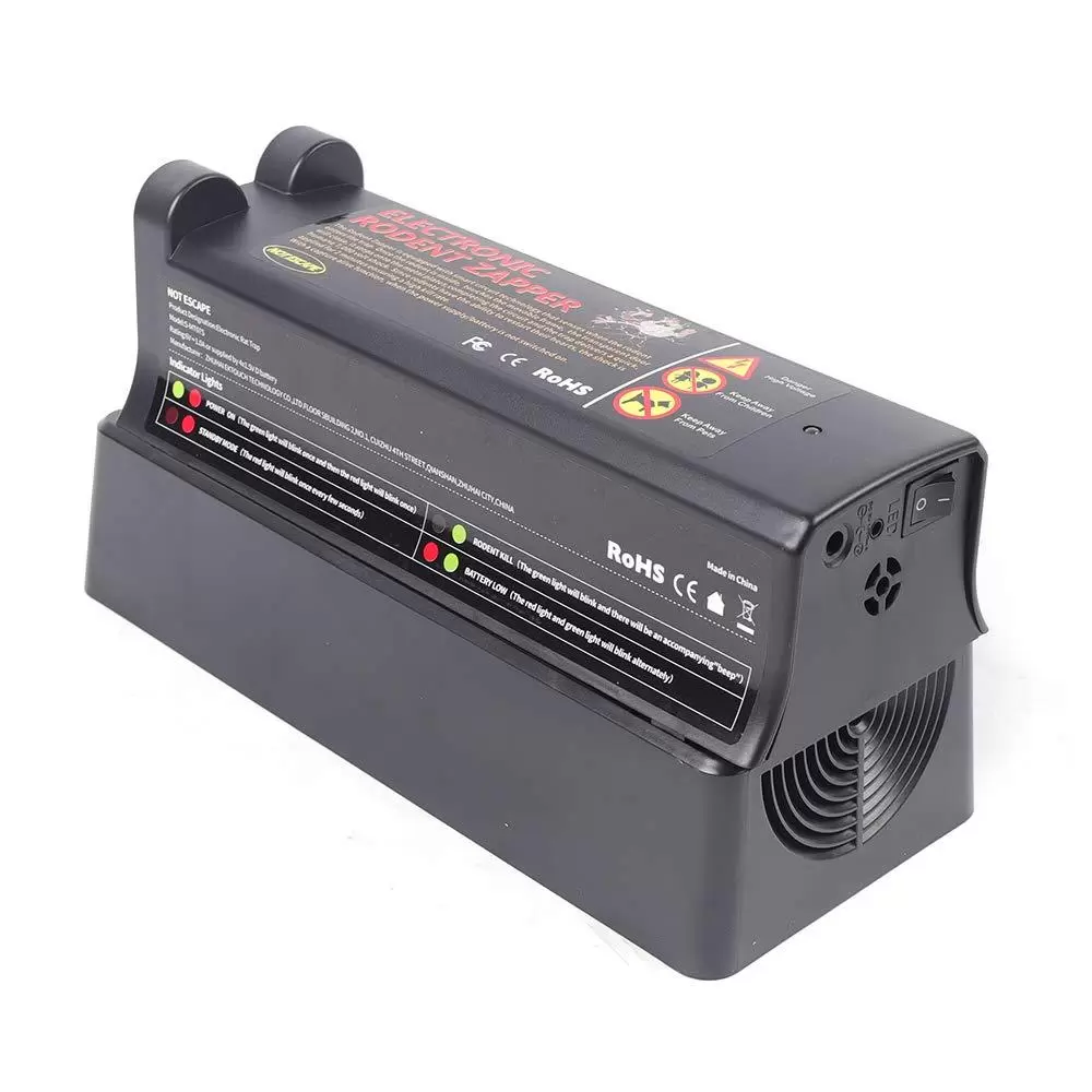 Effiziente & Sichere Elektrische Mäusefalle Rattenköderstation 7000W 220V Schwarz