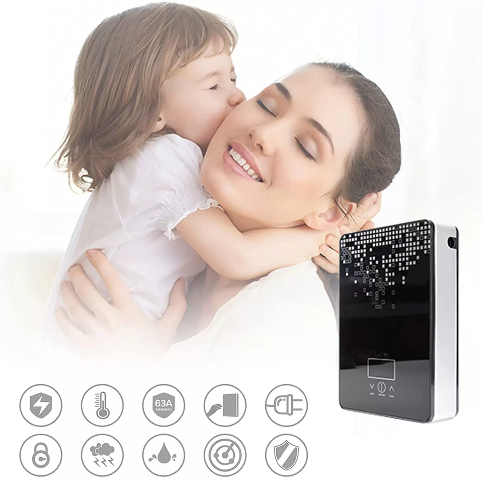 Warmwasserbereiter Elektrische Durchlauferhitzer Dusche 6500W Sofortige Durchlauferhitzer Warmwasserbereiter Elektrische Durchlauferhitzer Dusche 6500W Sofortige Durchlauferhitzer