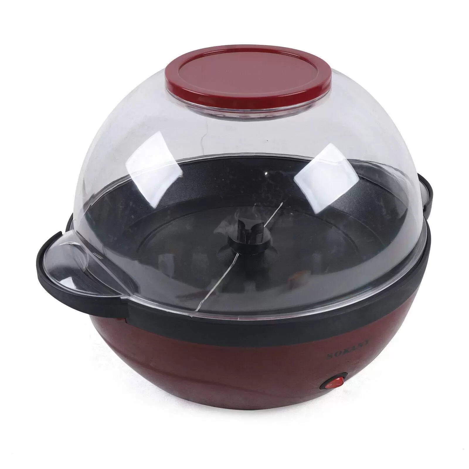 5 L Profi-Popcornmaschine 850W Heißöl Popcorn Maschine Maker Rot 220V