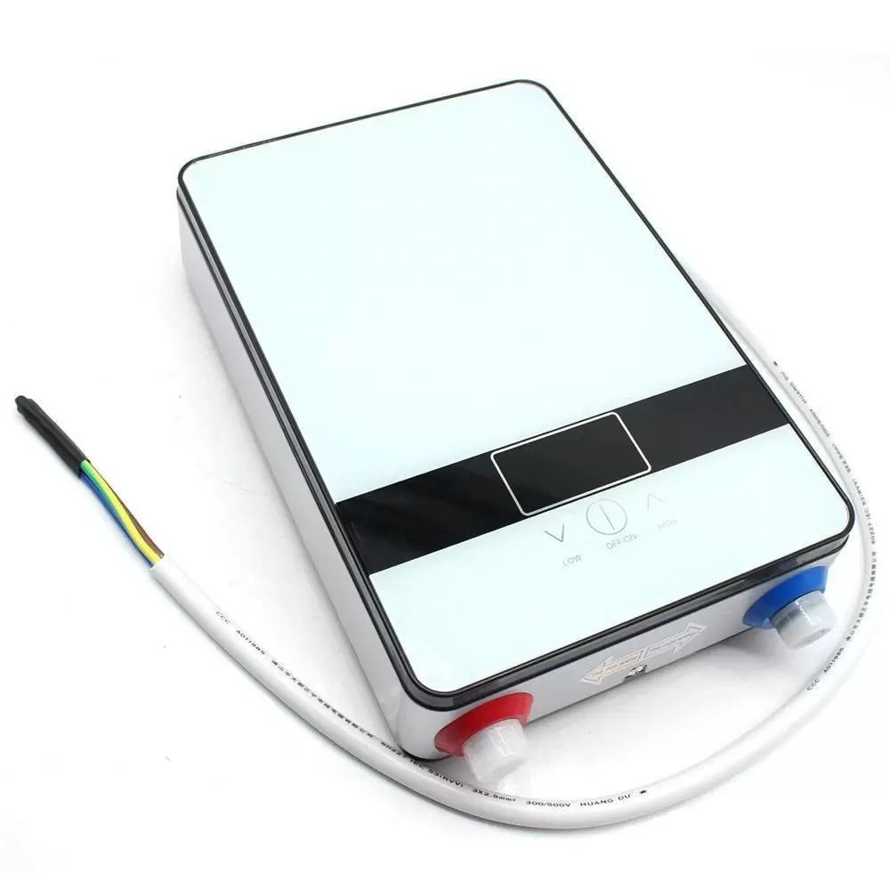 220V 6.5KW Instant Tankless Warmwasserbereiter + Handbrause Kit