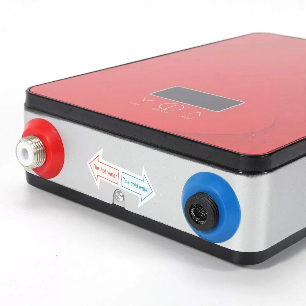6500W Elektrischer Durchlauferhitzer Tankless Digital Warmwasserbereiter mit Übertemperaturschutz 6500W Elektrischer Durchlauferhitzer Tankless Digital Warmwasserbereiter mit Übertemperaturschutz