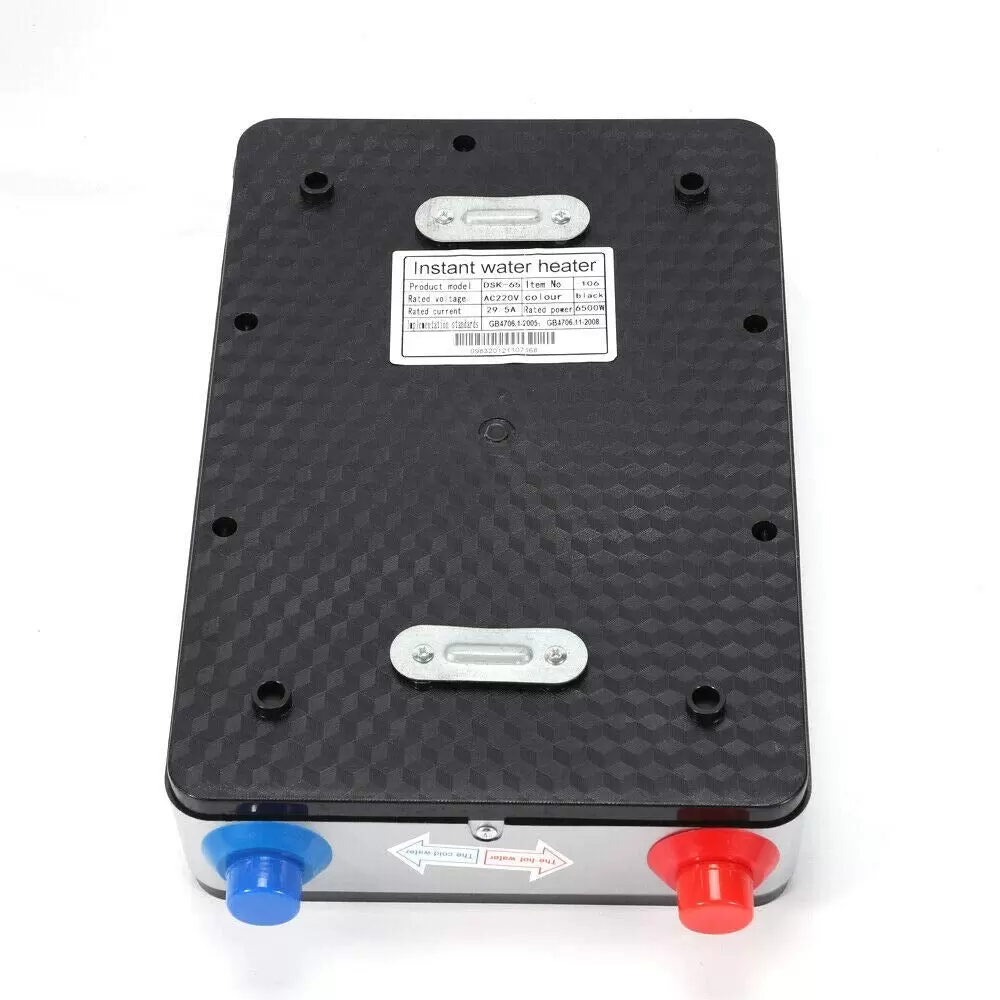 6500W Elektrischer Durchlauferhitzer Tankless Digital Warmwasserbereiter mit Übertemperaturschutz 6500W Elektrischer Durchlauferhitzer Tankless Digital Warmwasserbereiter mit Übertemperaturschutz