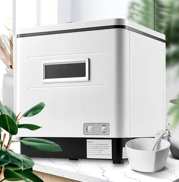 220V 1500W Geschirrspüler für 6 Maßgedecke Tischgeschirrspüler für Wohnungen, Schlafsäle und Wohnmobile Camping nutzbar