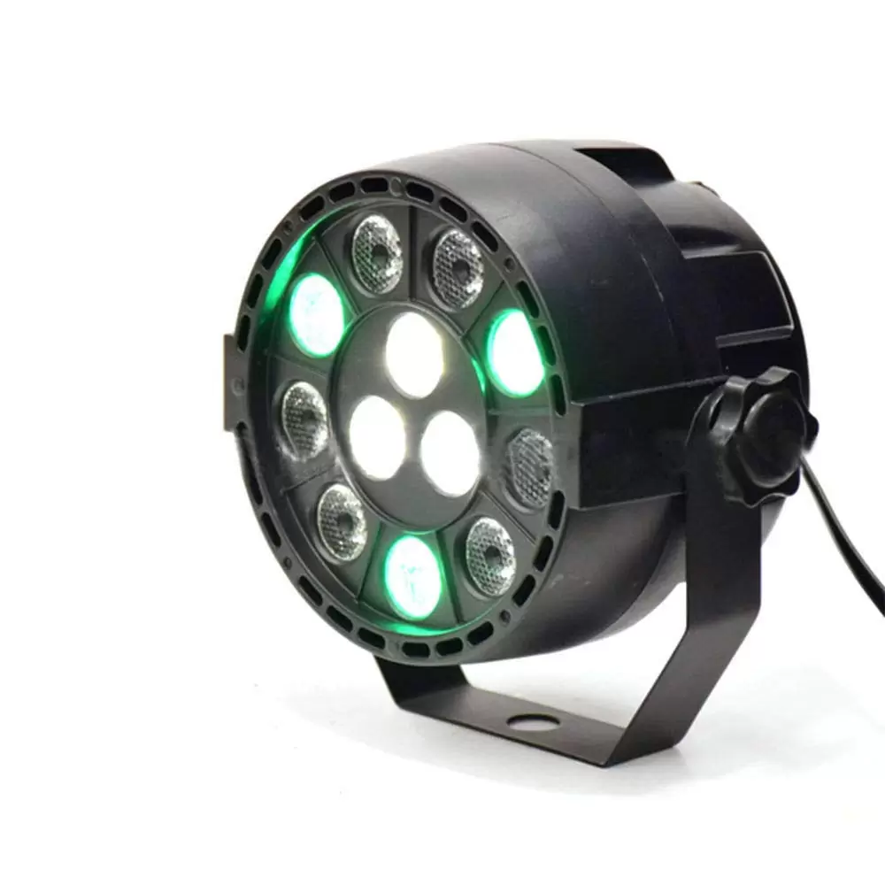 LED Bühnenlicht Par Scheinwerfer DMX512 12LED RGBW für Stage Lights Disco DJ Party Show Bar(4 stück)