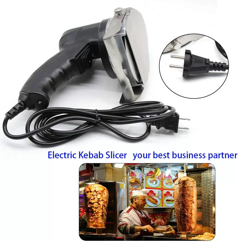 80W Kebabmesser Gyrosmesser Dönerschneider Akku kabellos Kebab Knife Doner Knife