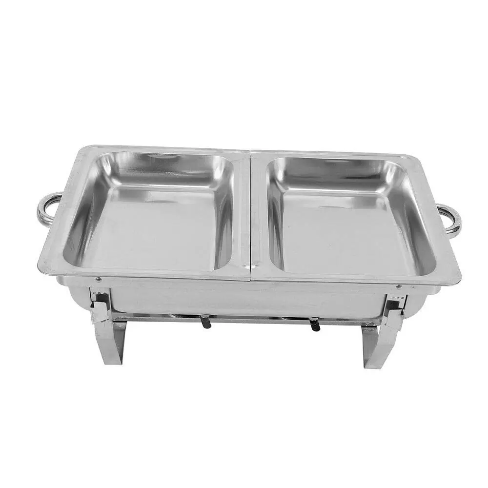 CNCEST Speisenwärmer Wärmebehälter Edelstahl Warmhaltebehälter Chafing Dish Buffet