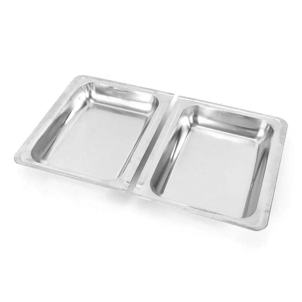 CNCEST Speisenwärmer Wärmebehälter Edelstahl Warmhaltebehälter Chafing Dish Buffet