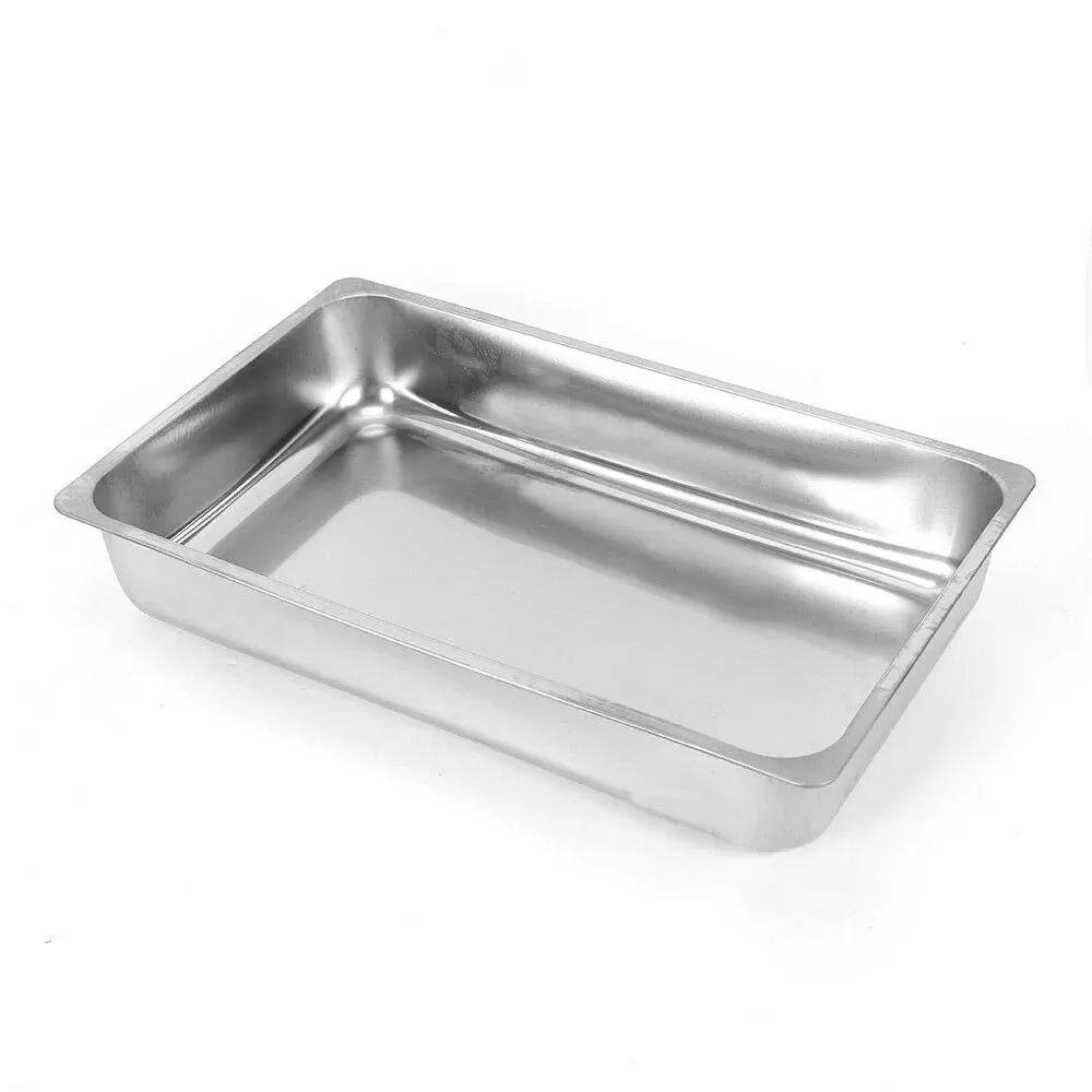 CNCEST Speisenwärmer Wärmebehälter Edelstahl Warmhaltebehälter Chafing Dish Buffet