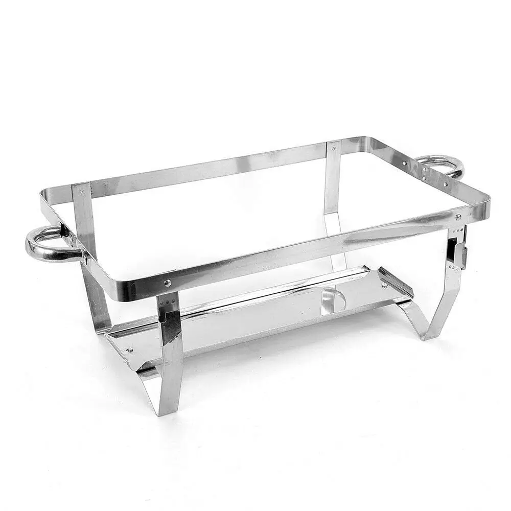 CNCEST Speisenwärmer Wärmebehälter Edelstahl Warmhaltebehälter Chafing Dish Buffet