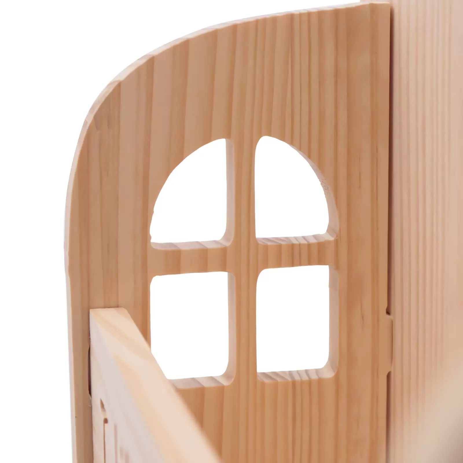 Großes Kinderbuchregal aus Holz, 360 Grad drehbares Bücherregal in Hausform Bodenregal Kinderbuchregal Großes Kinderbuchregal aus Holz, 360 Grad drehbares Bücherregal in Hausform Bodenregal Kinderbuchregal