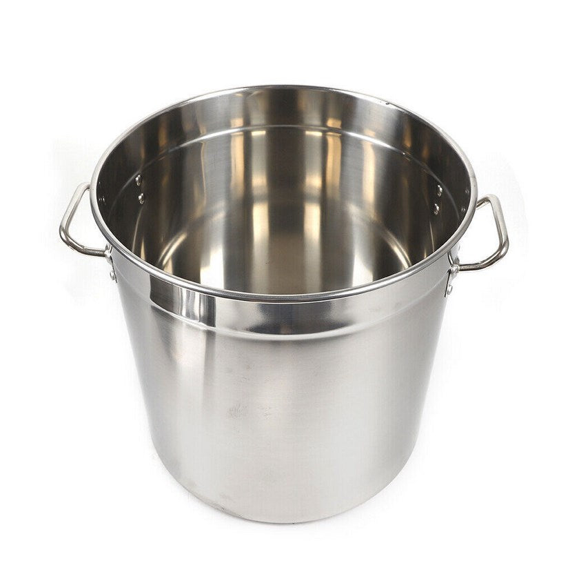 CNCEST 50 Liter Gastronomie Kochtopf Suppentopf Mit Edelstahl Deckel