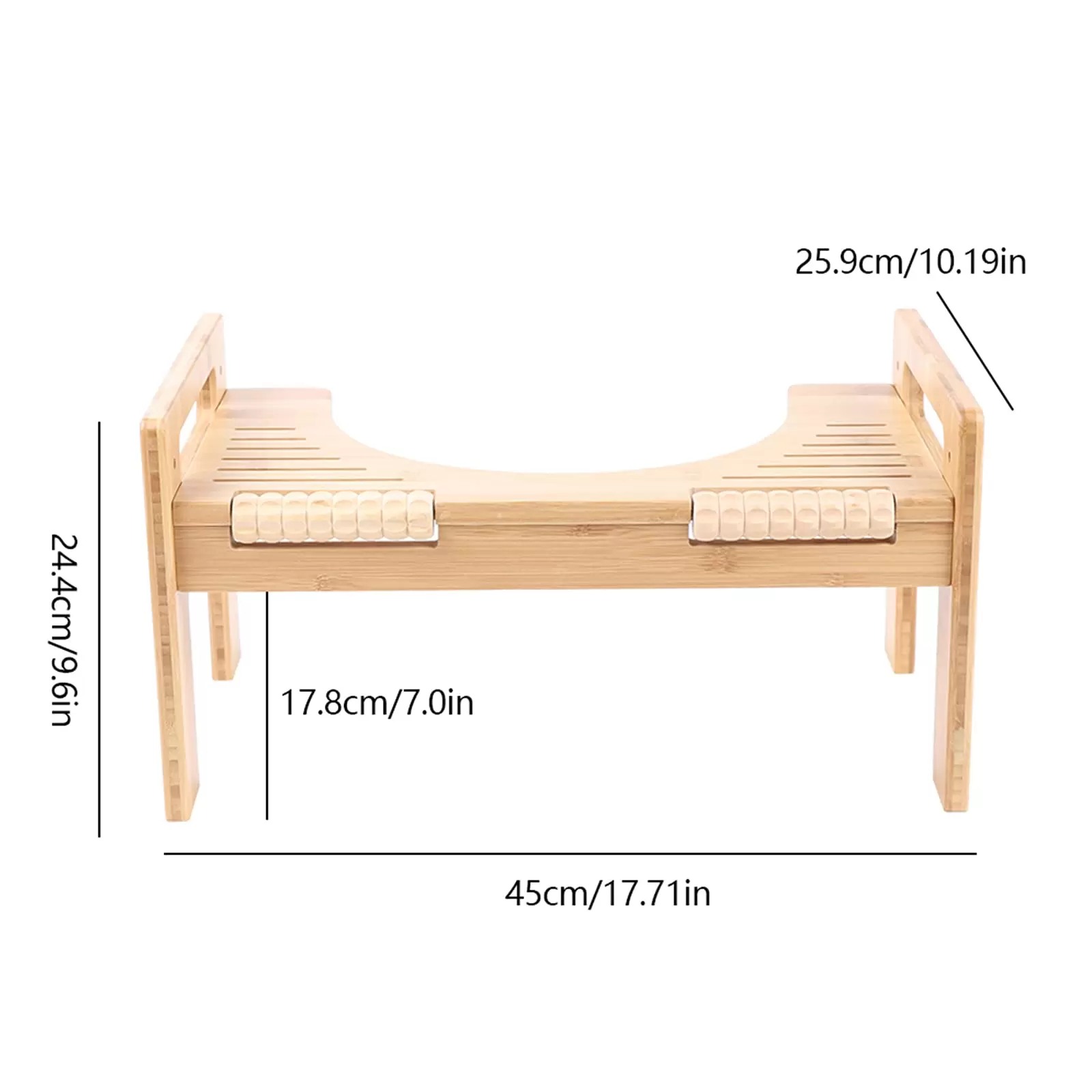 Bambus Edition Toilettenhocker mit Squatty Potty und Massage Design für Kinder Schwangere Frauen Bambus Edition Toilettenhocker mit Squatty Potty und Massage Design für Kinder Schwangere Frauen