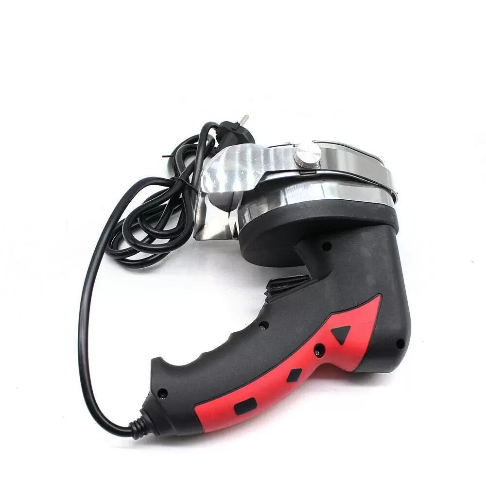 80W 3000 U/min Elektrisches Dönermesser Einstellbare Schnittdicke Grillschneiden Edelstahl Kebab Slicer mit runde Klinge 80W 3000 U/min Elektrisches Dönermesser Einstellbare Schnittdicke Grillschneiden Edelstahl Kebab Slicer mit runde Klinge