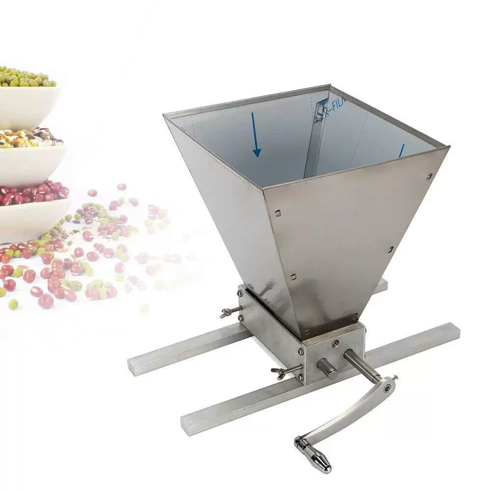 2 Walzen Einstellbare Malzkornmühle Gerstenbrecher Startseite Brau Malz Gerste Getreidemühle