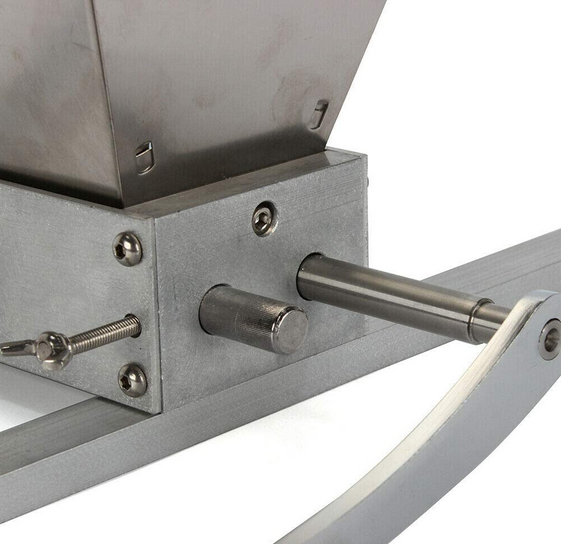 2 Walzen Einstellbare Malzkornmühle Gerstenbrecher Startseite Brau Malz Gerste Getreidemühle