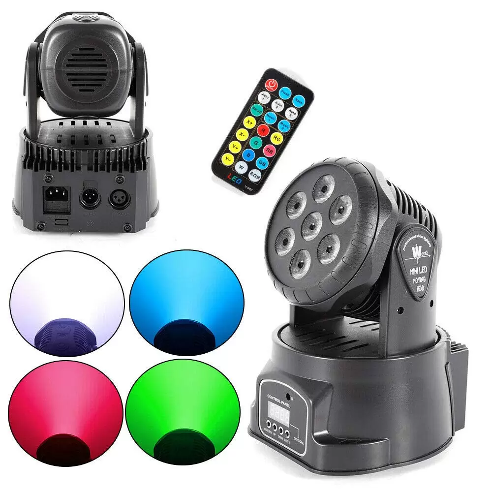 LED Bühnenlicht, 7x 105w LED RGBW 4-in-1 Disco Licht DMX512 LED Bühnenlicht, 7x 105w LED RGBW 4-in-1 Disco Licht DMX512