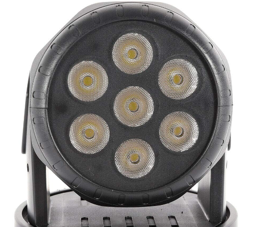 LED Bühnenlicht, 7x 105w LED RGBW 4-in-1 Disco Licht DMX512