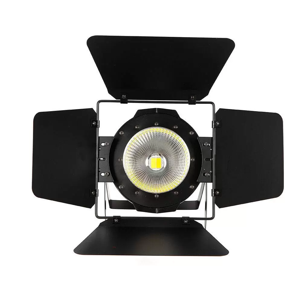 2 in 1 COB LED Audience Scheinwerfer Bühnenbeleuchtung 200W Bühnen Lampe Lichteffekt Spot Licht DMX Strahler Discolicht