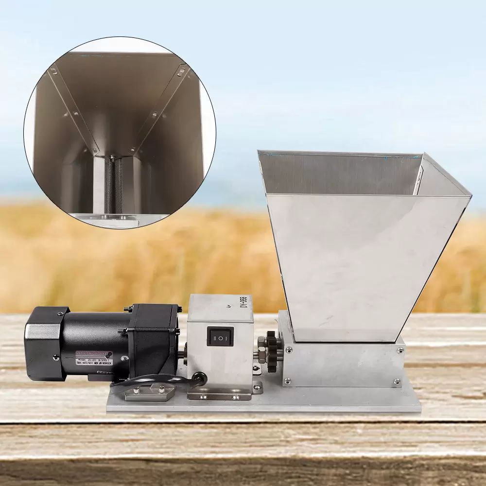 220V 75rpm Elektrische Getreidemühle Schrotmühle 4KG Grain Malzmühle Crusher Schleifer 220V 75rpm Elektrische Getreidemühle Schrotmühle 4KG Grain Malzmühle Crusher Schleifer