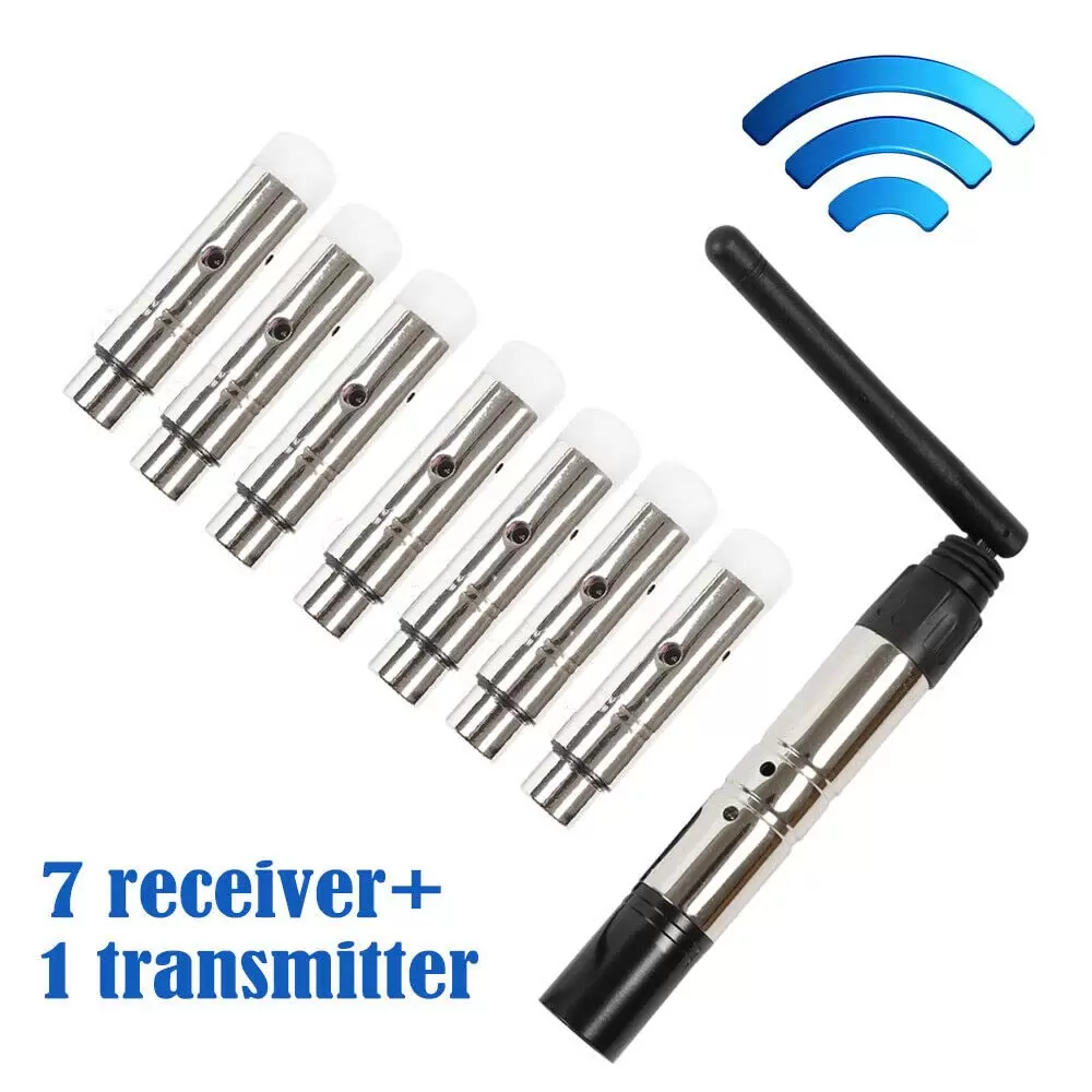 DMX512 Wireless Sender Transmitter Sender Empfänger Kit für Party DJ Show Club Disco KTV Bühnenlicht