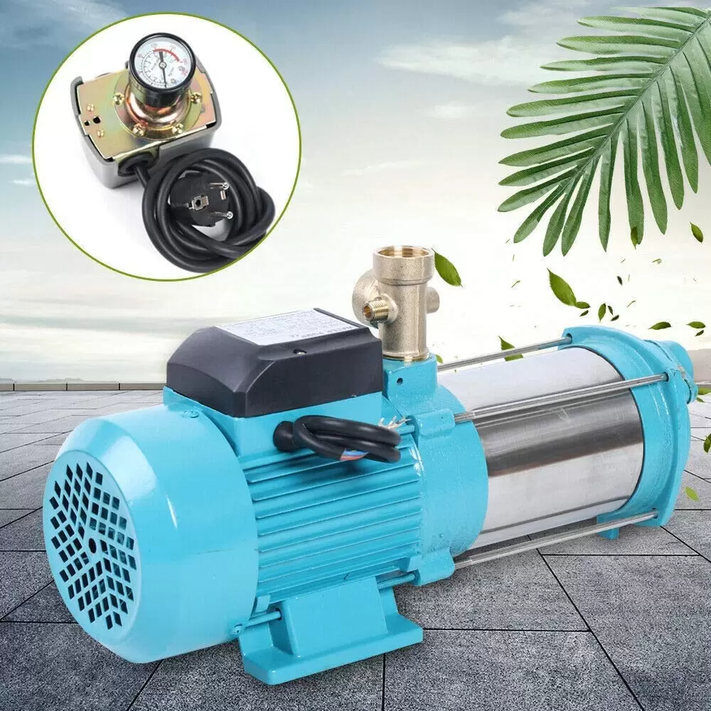 1300W 4000L/H Gartenpumpe Kreiselpumpe Druckschalter Pumpensteuerung