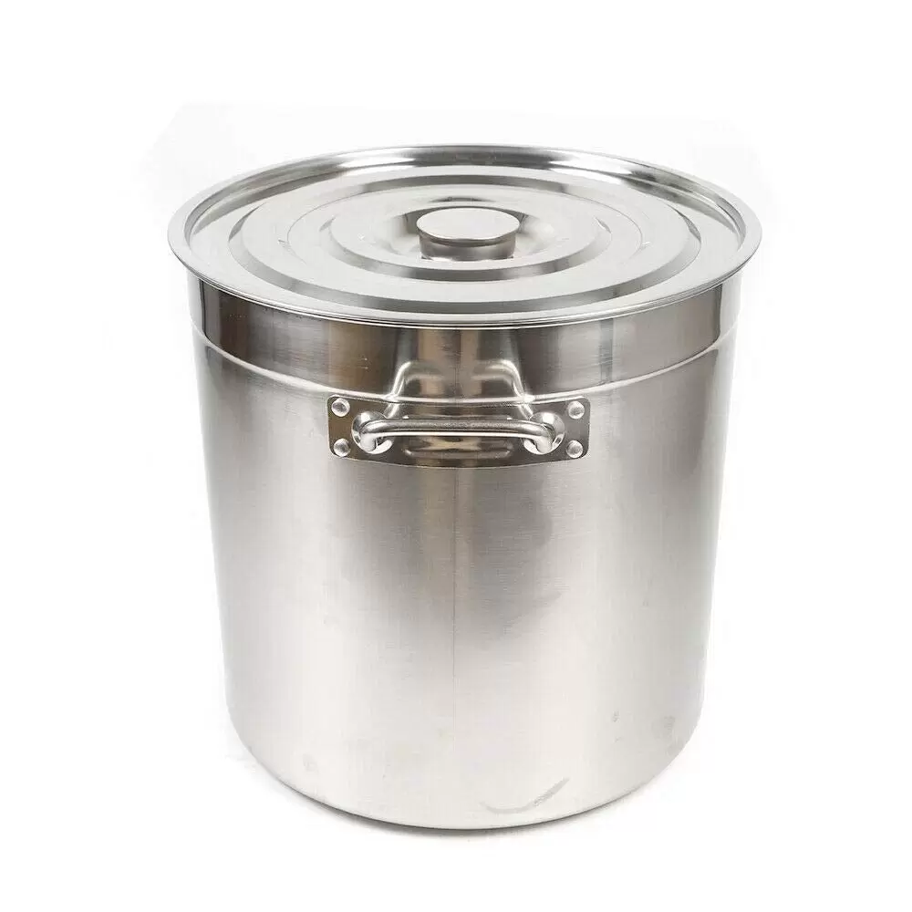 35L Kochtopf Suppentopf mit Deckel und Griffen