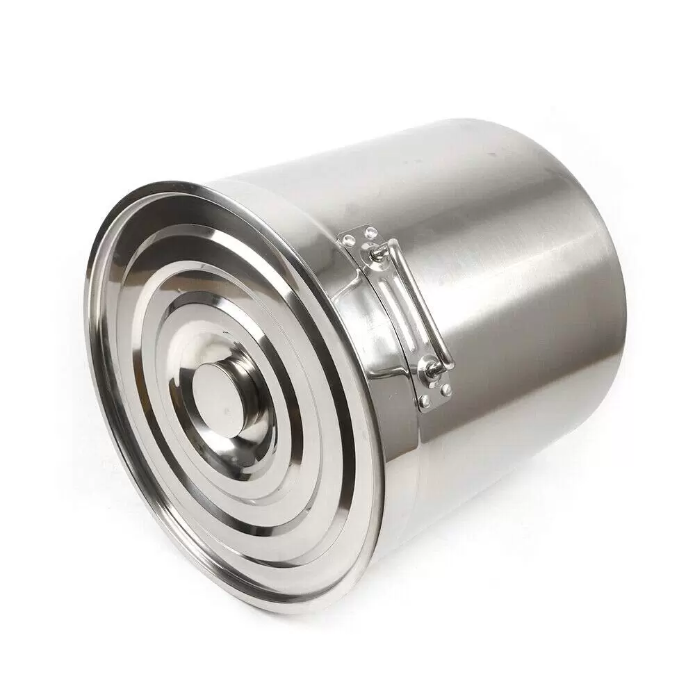35L Kochtopf Suppentopf mit Deckel und Griffen