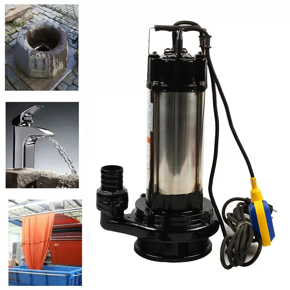 1500W Edelstahl Abwasserpumpe Pumpe Mit Schwimmer