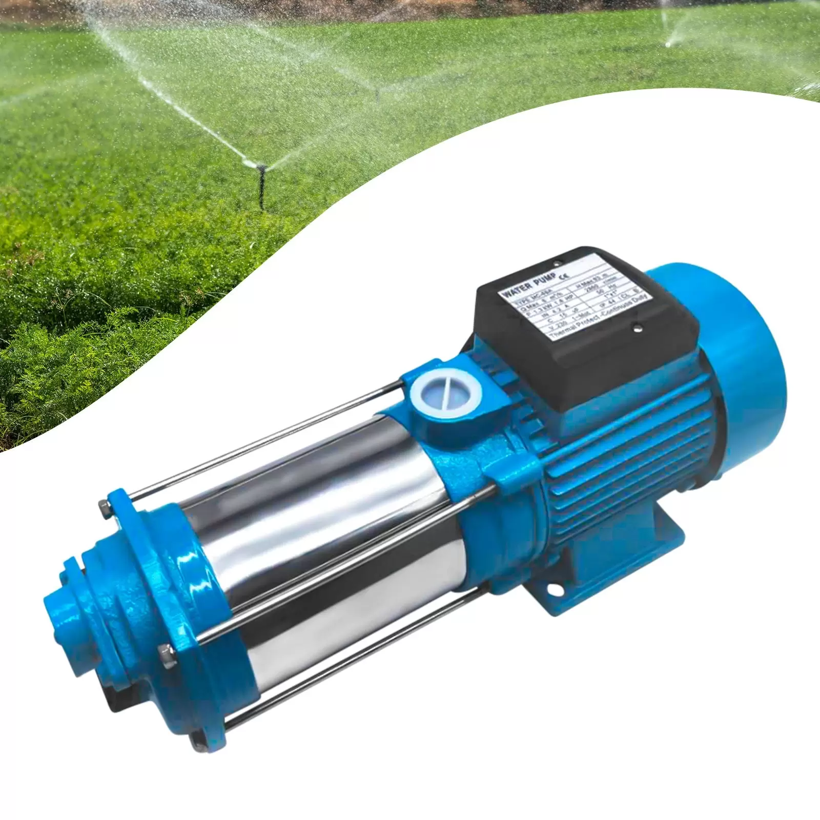 1300W Gartenpumpe Kreiselpumpe Hauswasserwerk Pumpensteuerung