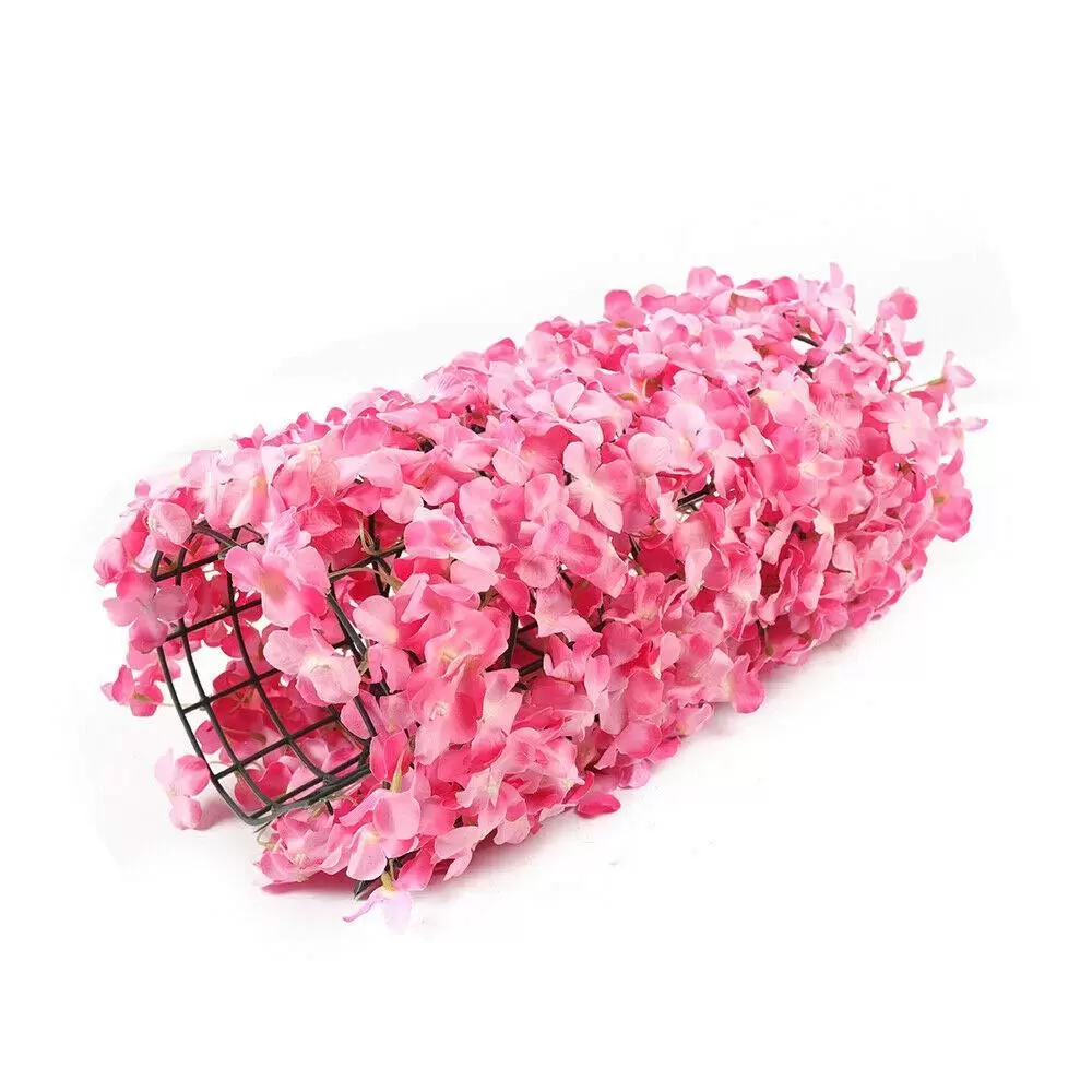 10 Stück Blumenstrauß künstliche Blume Hortensie Hochzeitsfeier Dekor Wandpaneel 10 Stück Blumenstrauß künstliche Blume Hortensie Hochzeitsfeier Dekor Wandpaneel