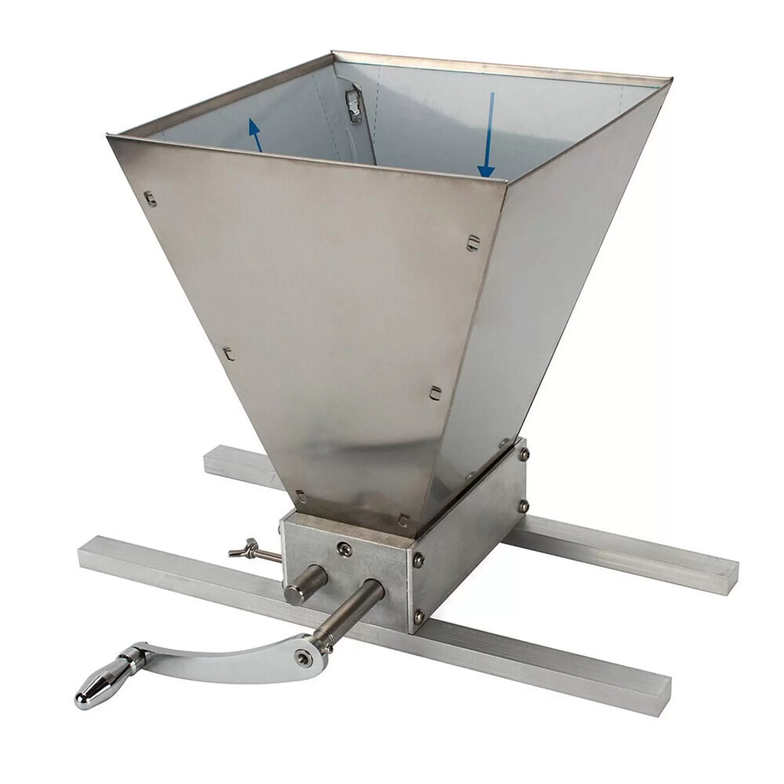 2 Walzen Malzmühle Getreidemühle Mit Edelstahlwalzen Gerstenbrecher