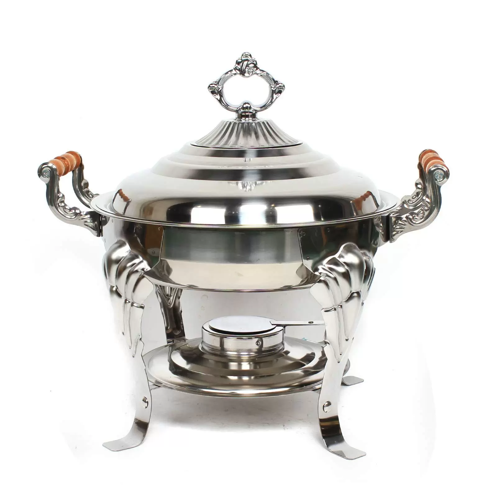 Warmhaltebehälter Runden Edelstahl Chafing Dish Speisenwärmer Lebensmittelisolierung