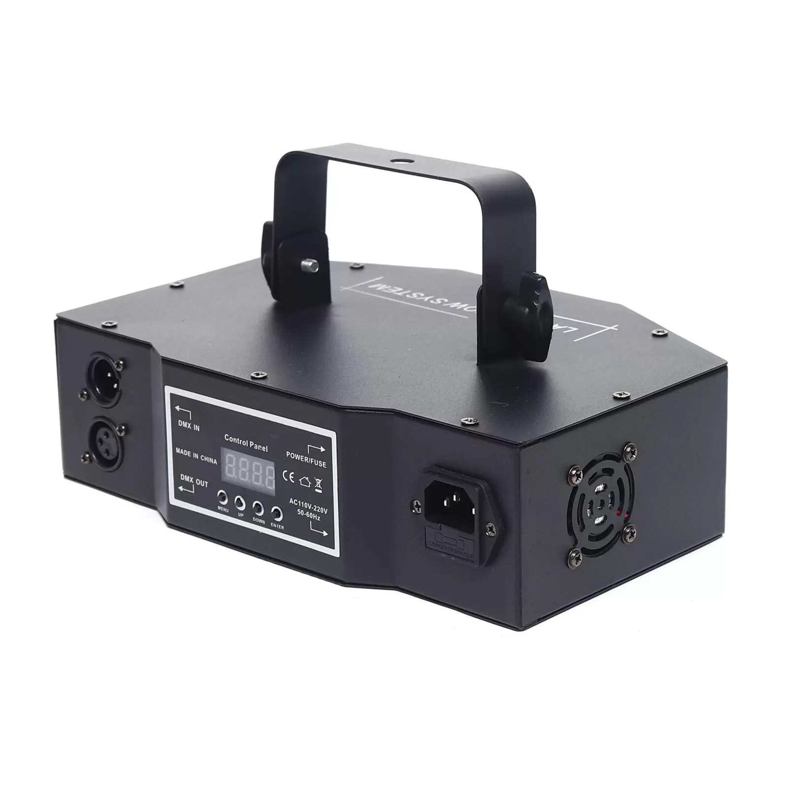 DMX 3 Linsen RGB Vollfarb Scanstrahl Disco lampe 500MW projektorlicht DJ Bar DMX 3 Linsen RGB Vollfarb Scanstrahl Disco lampe 500MW projektorlicht DJ Bar