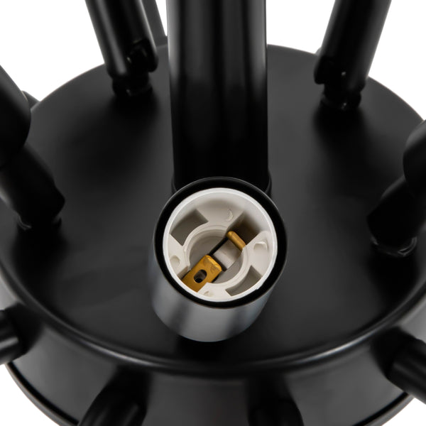 Antik Kristall Metall Kronleuchter Deckenleuchte Deckenlampe Beleuchtung