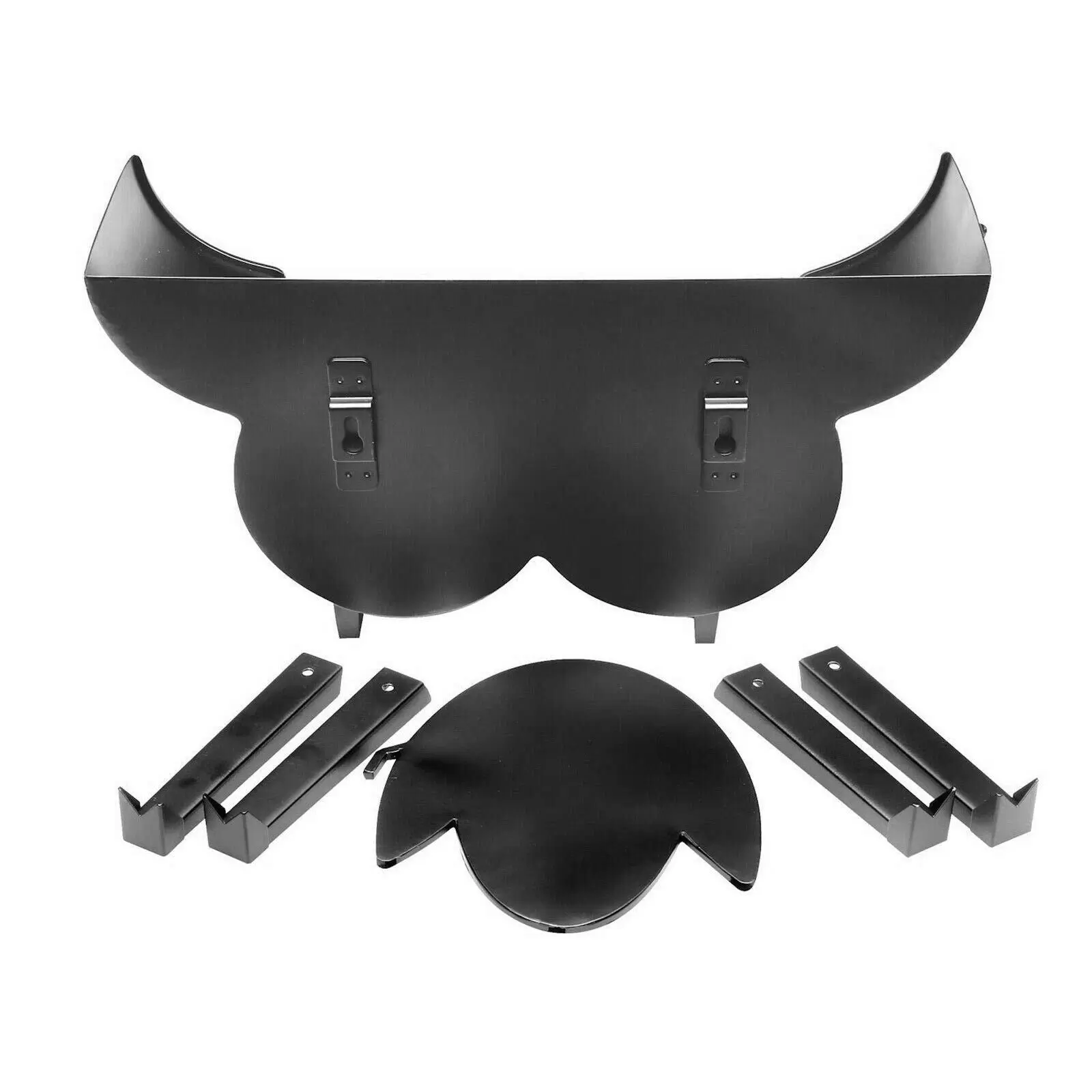 Toilettenpapierhalter Wandhalterung Rollenhalter aus Metall