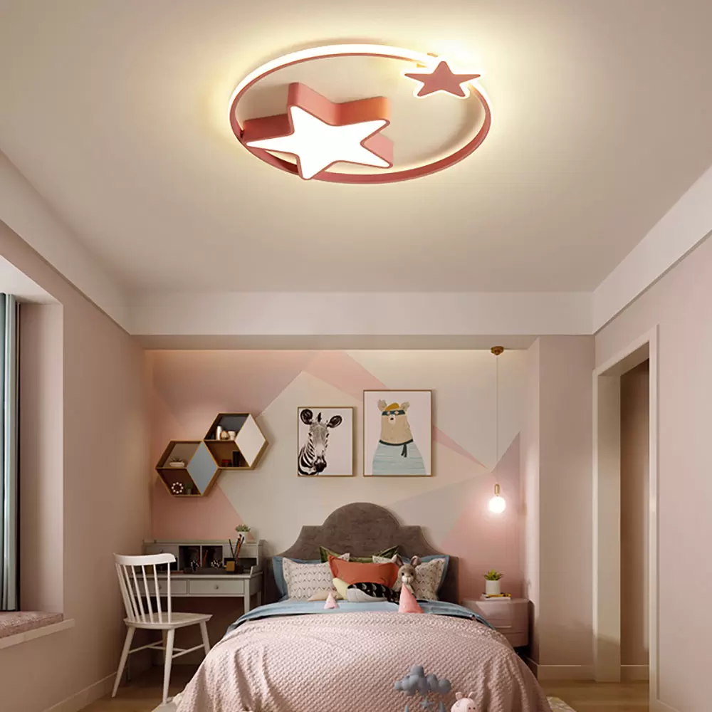 Deckenleuchte LED Moderne Deckenleuchte Sternenhimmel Lampe Dimmbar mit Fernbedienung Deckenleuchte LED Moderne Deckenleuchte Sternenhimmel Lampe Dimmbar mit Fernbedienung