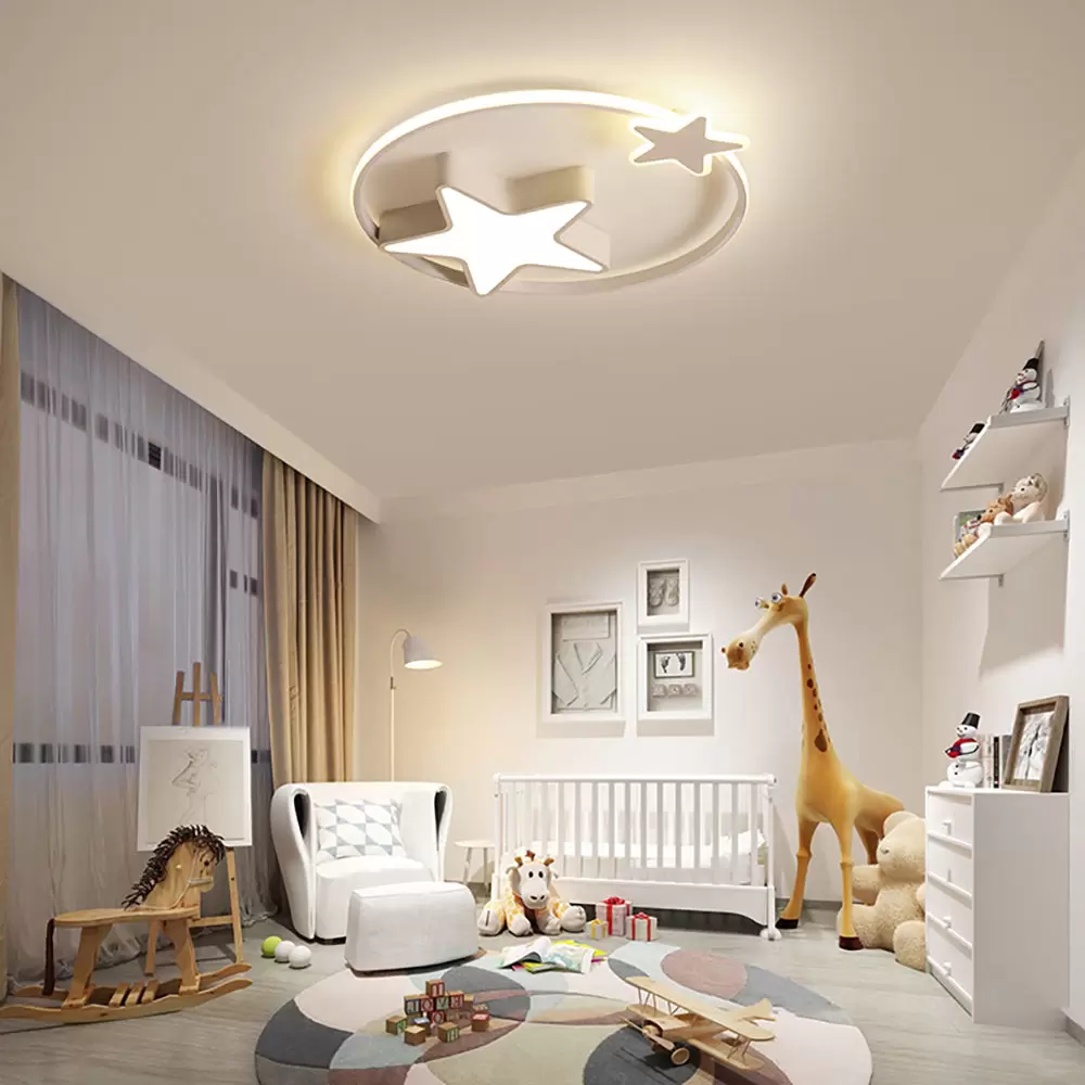 Deckenleuchte LED Moderne Deckenleuchte Sternenhimmel Lampe Dimmbar mit Fernbedienung Deckenleuchte LED Moderne Deckenleuchte Sternenhimmel Lampe Dimmbar mit Fernbedienung