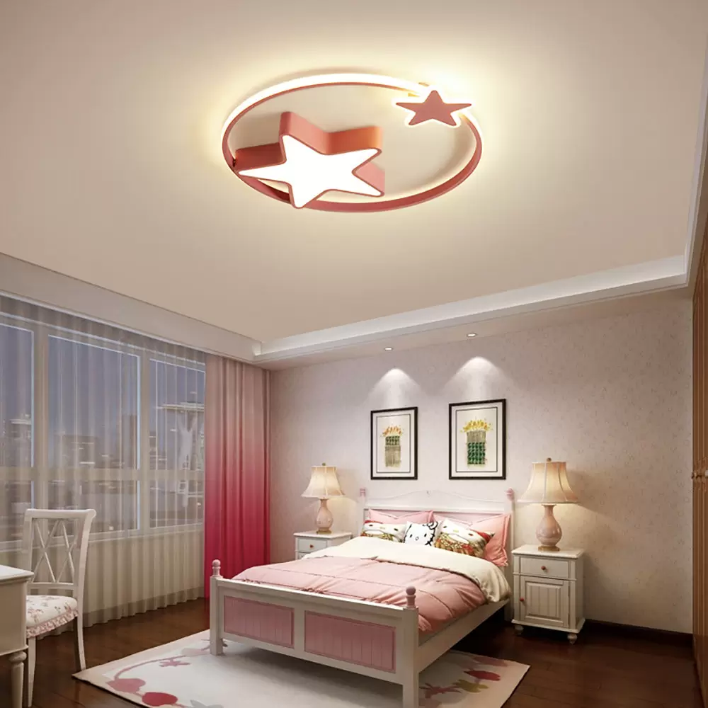 Deckenleuchte LED Moderne Deckenleuchte Sternenhimmel Lampe Dimmbar mit Fernbedienung Deckenleuchte LED Moderne Deckenleuchte Sternenhimmel Lampe Dimmbar mit Fernbedienung