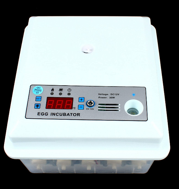 Digital Inkubator, Automatische Inkubator, Brutmaschine für 16 Hühnereier Brutapparat mit Wender