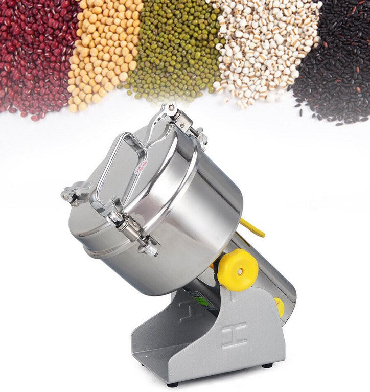 CNCEST Elektrische Getreidemühle, 1500 W Mühle Pulver Kaffeemühle Maschine