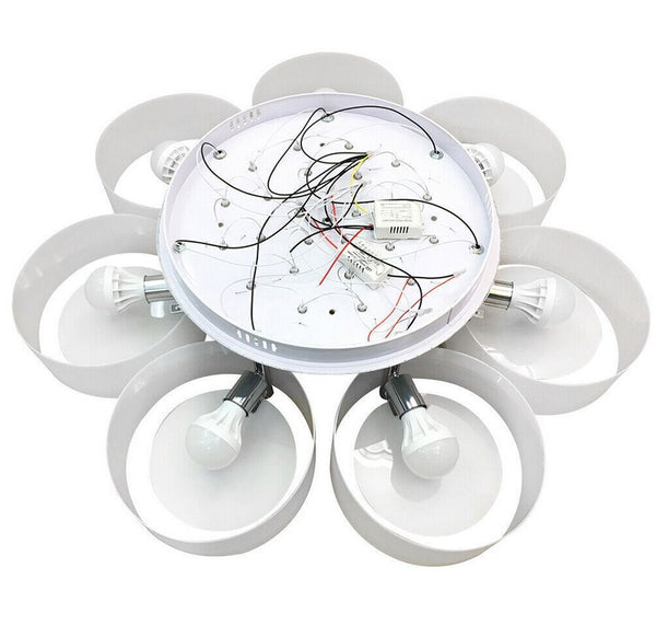 Modern Kristall Kronleuchter LED Acryl Dimmbar Farbwechsel Licht mit Fernbedienung